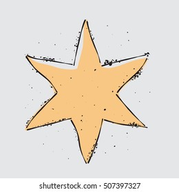 icon Christmas star. star doodle. star graphic. star decoration. star vector. star symbol. star logo. star art. star design. star grunge