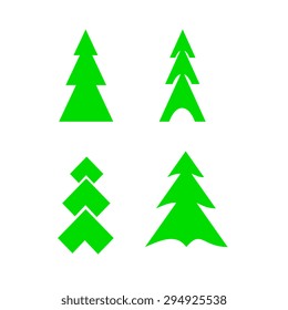 Icon christmas tree
