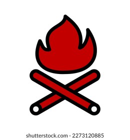 icon Christmas, winter, editable file vector and color