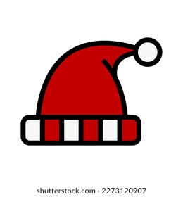 icon Christmas, winter, editable file vector and color