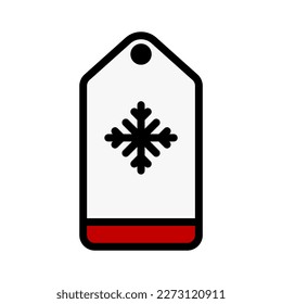icon Christmas, winter, editable file vector and color