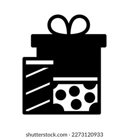 icon Christmas, winter, editable file vector and color