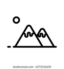 icon Christmas, winter, editable file vector and color