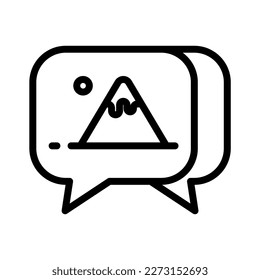 icon Christmas, winter, editable file vector and color