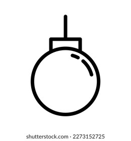 icon Christmas, winter, editable file vector and color