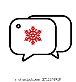 Navidades de iconos, invierno, Vector de archivos editables y color