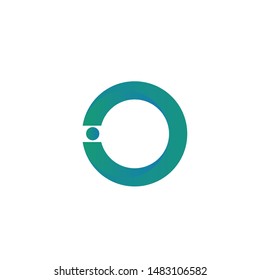 Icon, circle company logo design
