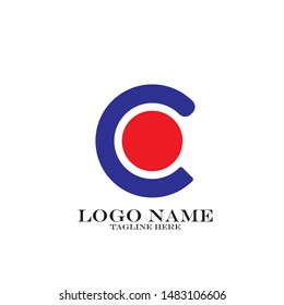 Icon, circle company logo design
