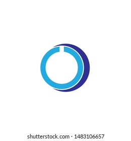 Icon, circle company logo design
