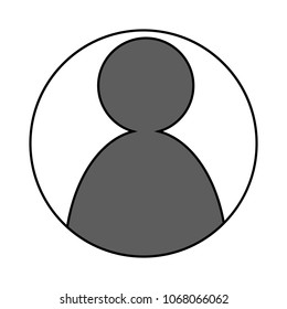 icon circle gray social