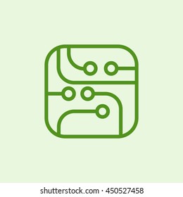 Icon Circuit board.