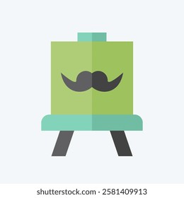 Icon Circular. related to Hobbies symbol. flat style. design editable