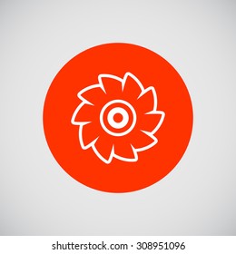 Icon of circular saw disc