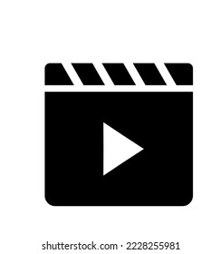 Cartón de iconos, vector, diseño plano, tablero de ilustraciones, clavija de iconos, medios de iconos blanco y negro 