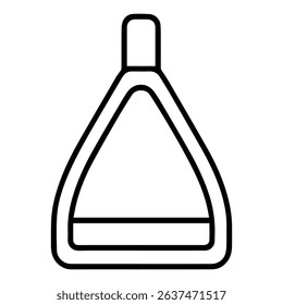 icon Climber stirrup on white background vector
Vector line icon rock climbing, mountaineering, tourism