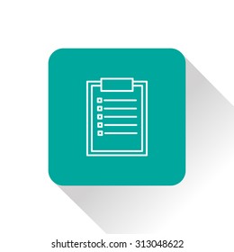 icon of clipboard