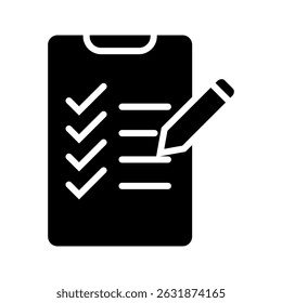 icon Clipboard, checklist, report, survey