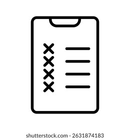 icon Clipboard, checklist, report, survey