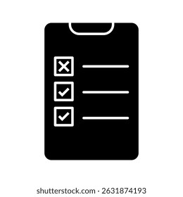 ícone Área de transferência, lista de verificação, relatório, pesquisa