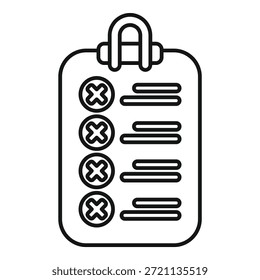 Icon of a clipboard with a checklist showing completed tasks, symbolizing productivity and accomplishment