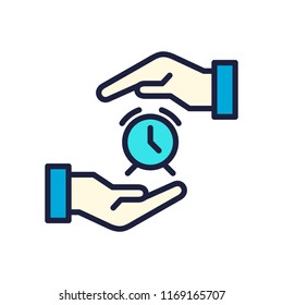 icon clock hand