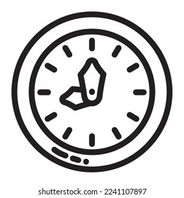 icon Clock Home and furniture Illustration