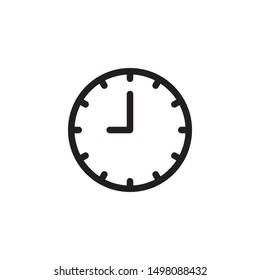 Icon Clock Vectors Illustrator Design Stock Vector (Royalty Free ...