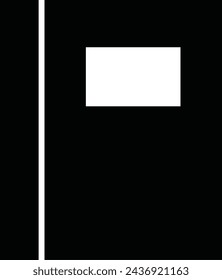 Icon of a closed book seen from the front