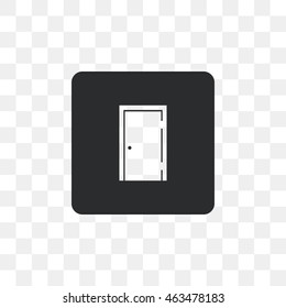 Icon of closed doors.
