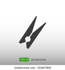 Icon of clothespin