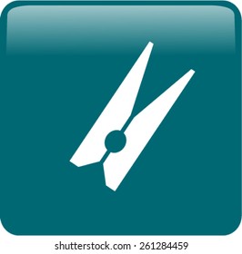 icon of clothespin