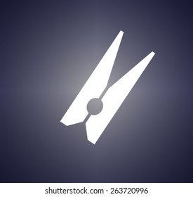 icon of clothespin