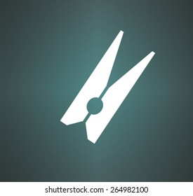 icon of clothespin