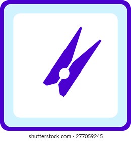 icon of clothespin