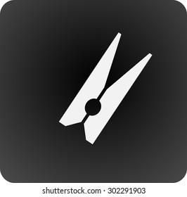 icon of clothespin