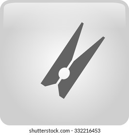 icon of clothespin