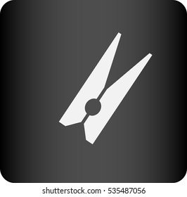 icon of clothespin