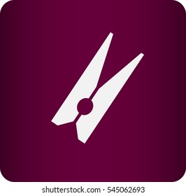 icon of clothespin
