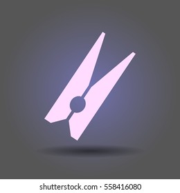 icon of clothespin