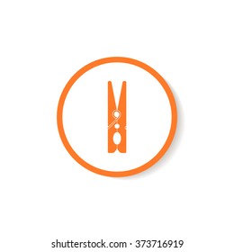 Icon clothespins.