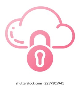 Icono Cloud Storage Illustration puede utilizarse para la información de aplicaciones web, etc