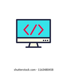 icon code programming business