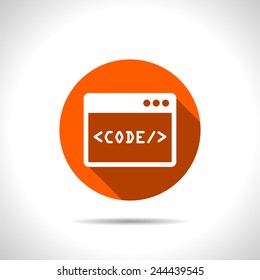 icon of code window