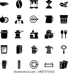 Icon of cofee shop Ui