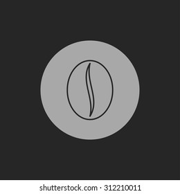 icon of coffee bean