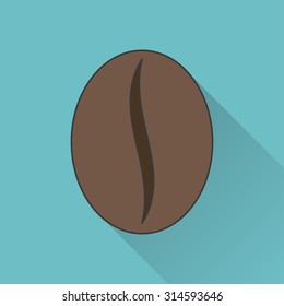 icon of coffee bean