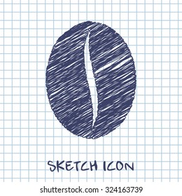 icon of coffee bean