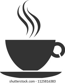 Icon coffee drink vector illustration. 