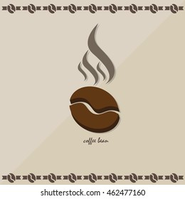 icon coffee hot bean