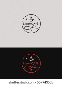 Icon for coffee and the coffee industry / CafÃ© visual identity